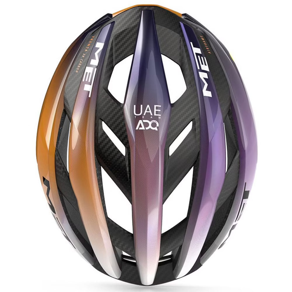 Casque MET Trenta 3K Carbon UAE Team ADQ 2026 – Édition limitée