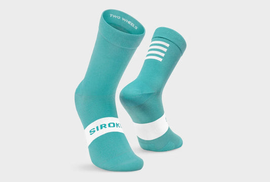 Chaussettes Siroko  S1 Cyan Trollstigen
