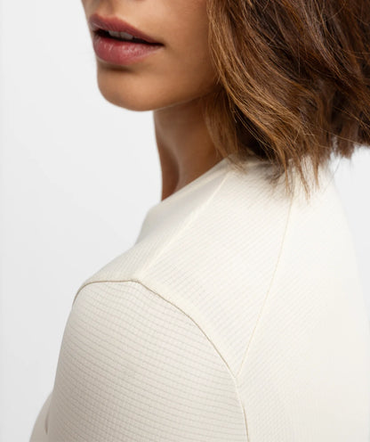 T-shirt randonnée manches longues femme Wander Sand