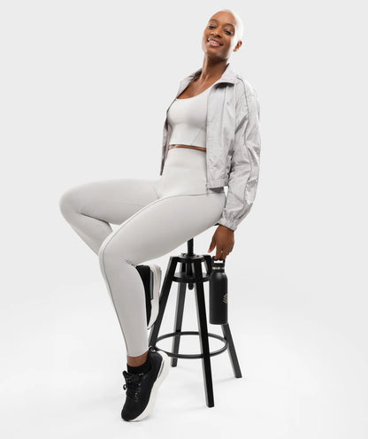 Legging running femme Lume Light Gray