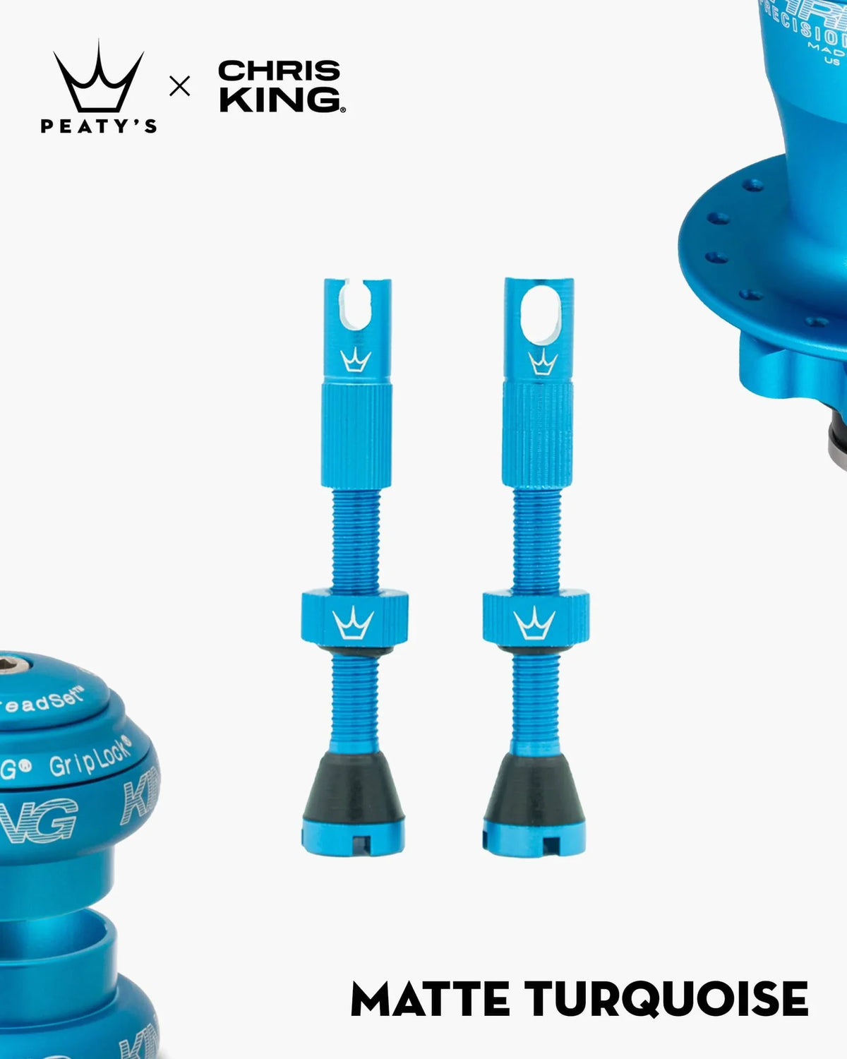 Valves Tubeless Peaty's MK2 Chris King 60mm