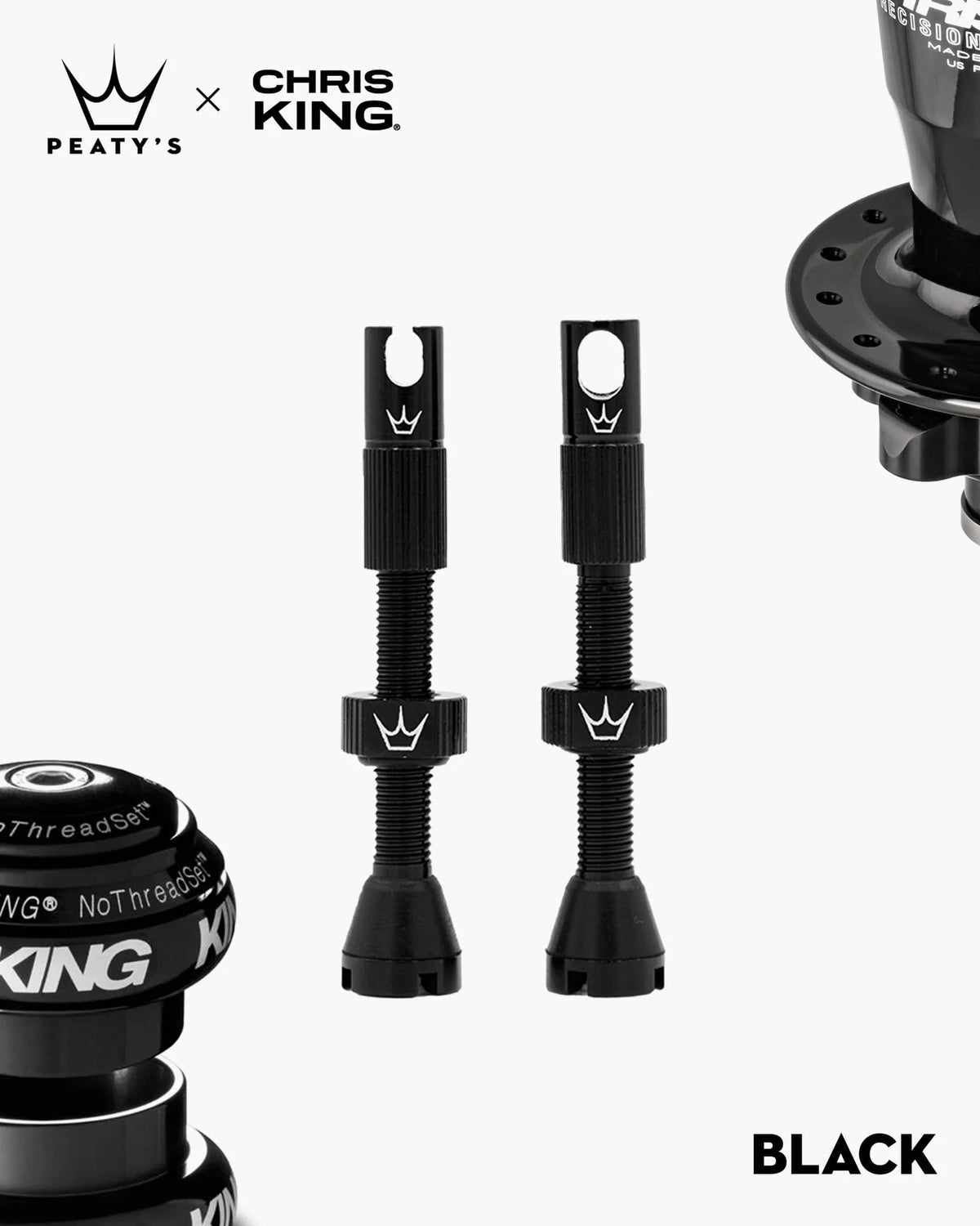 Valves Tubeless Peaty's MK2 Chris King 42mm