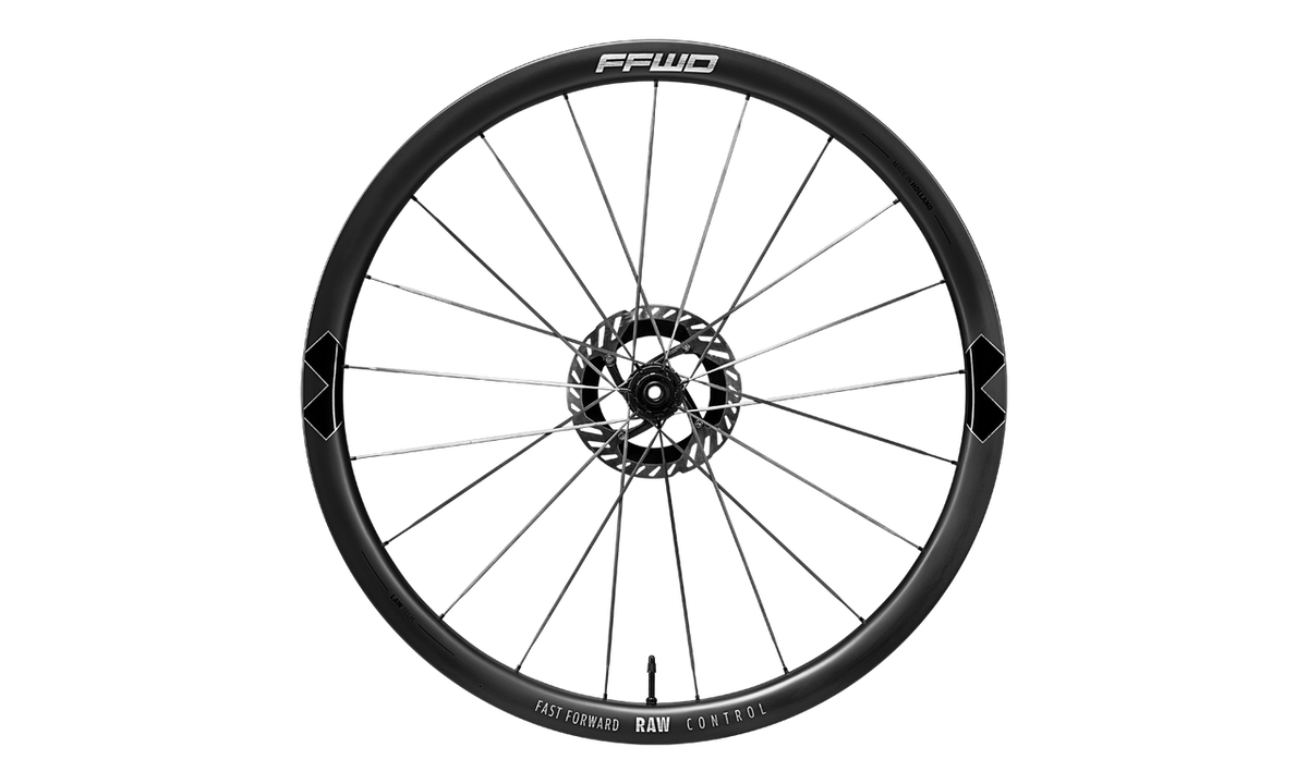 FFWD RAW CONTROL 36 – Paire de Roues Gravel Carbone Tubeless | Roulements CeramicSpeed