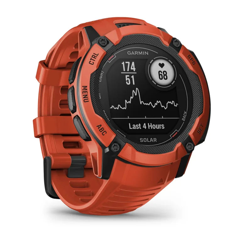 Garmin Instinct 2X Solar Rouge Rouge