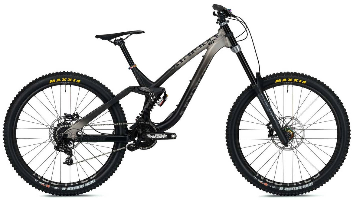 NS BIKES FUZZ 275 RAW / BLACK