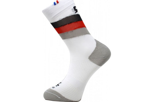 Chaussettes Rafalsocks   Stripes -  White Black Red
