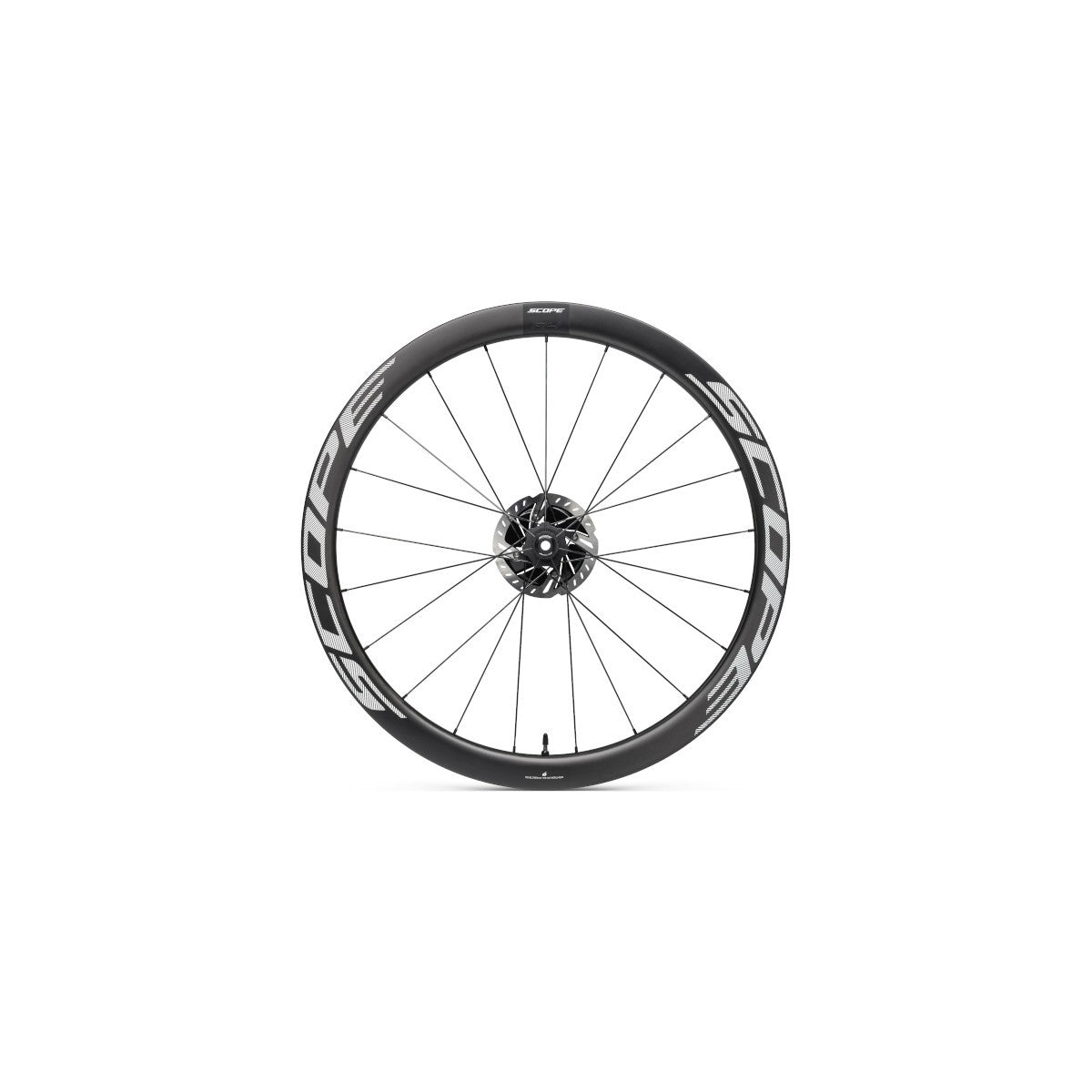 Paire de Roues SCOPE BLANC   RACE 45  DISC (Center Lock)
