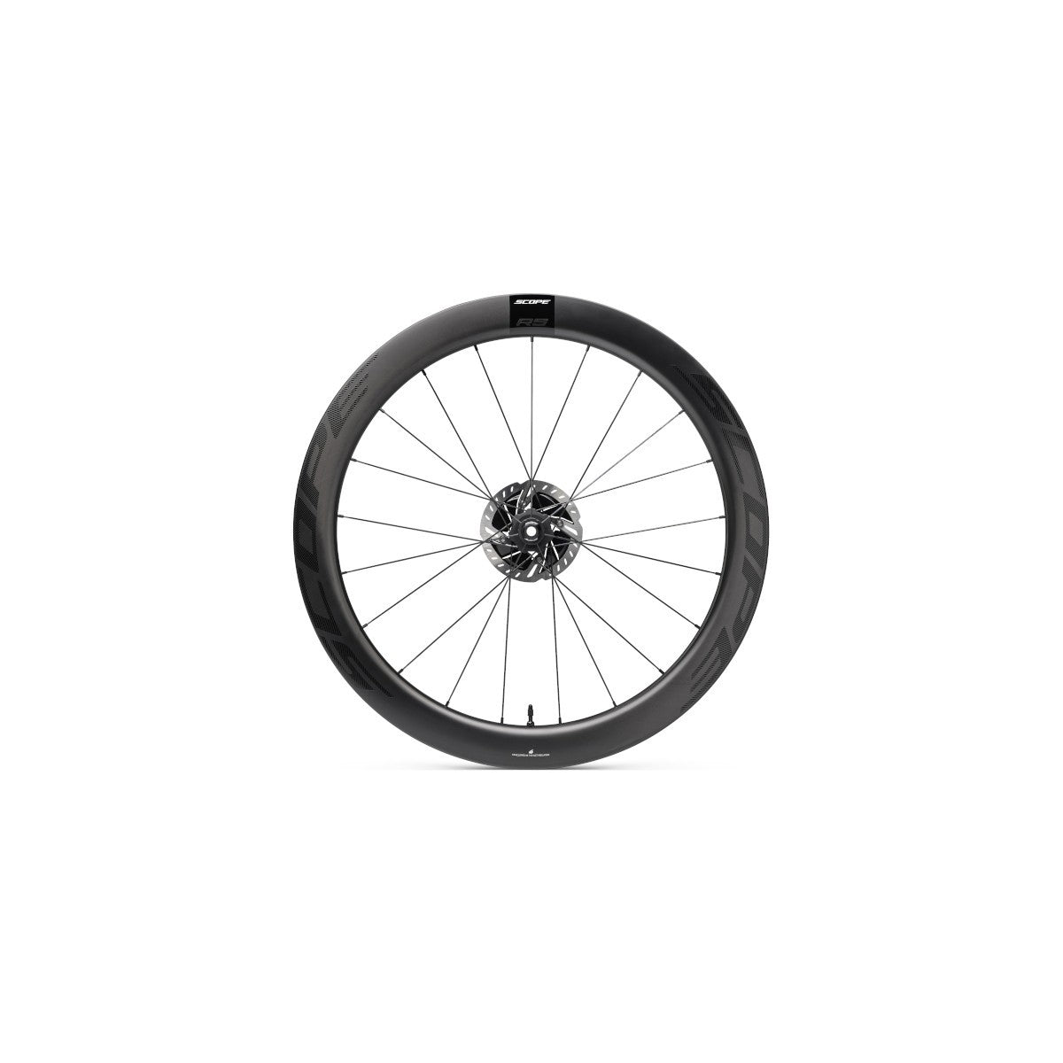 Scope paire de roues race 5 disques Tubeless  (57mm)