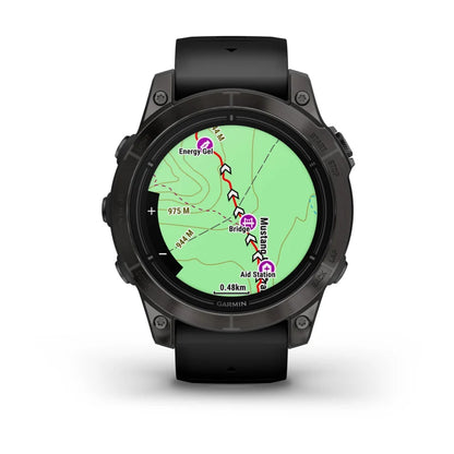 Montre  Garmin Epix Pro Gen 2 Sapphire Titane 47mm Noir Carbon Gris