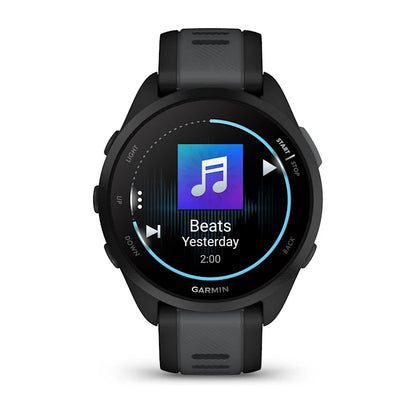 Forerunner® 165 Music Noir/Gris