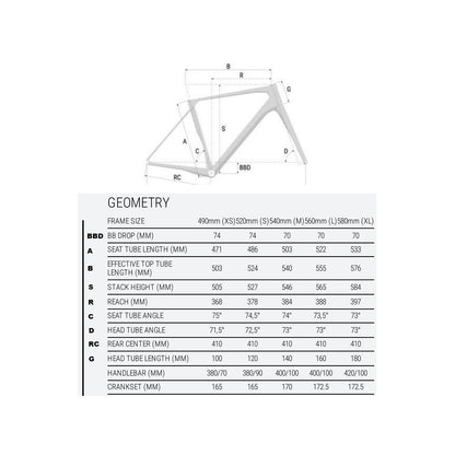 VÉLO DE ROUTE SUPERIOR RR 9.6 CARBON Gloss Red / White 2025