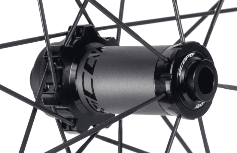Scope paire de roues sport 5 disques Tubeless  (57mm)