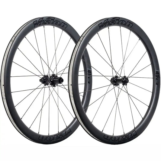Paire de roues carbone Vision SC 45 Disc, pneus Pirelli P Zero offerts