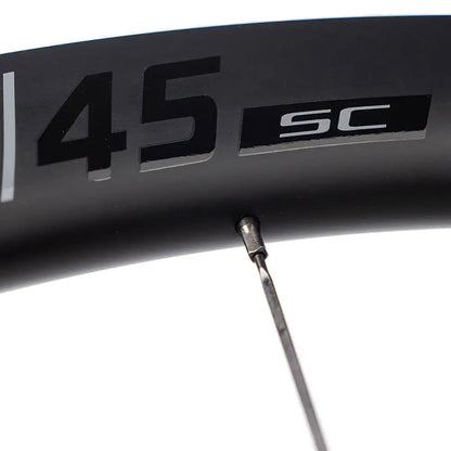 Paire de roues carbone Vision SC 45 Disc, pneus Pirelli P Zero offerts