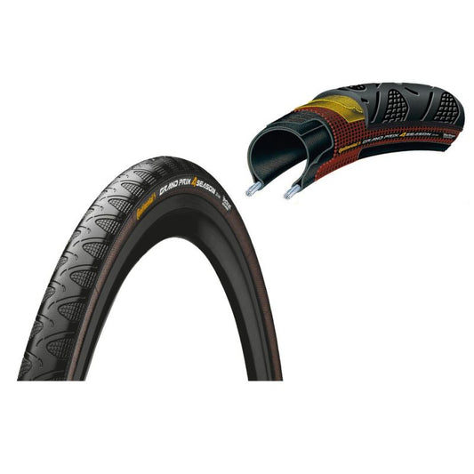 PNEU CONTINENTAL GRAND PRIX 4 SEASON  SOUPLE NOIR