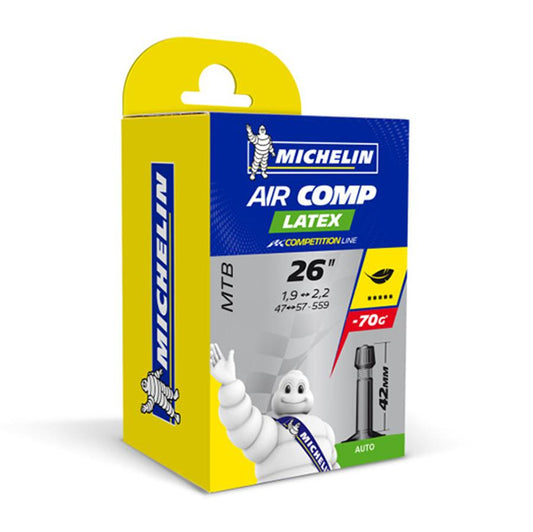 CHAMBRE AIR VTT 26X1.85 / 2.25 VS MICHELIN C4 LATEX (26-8M)